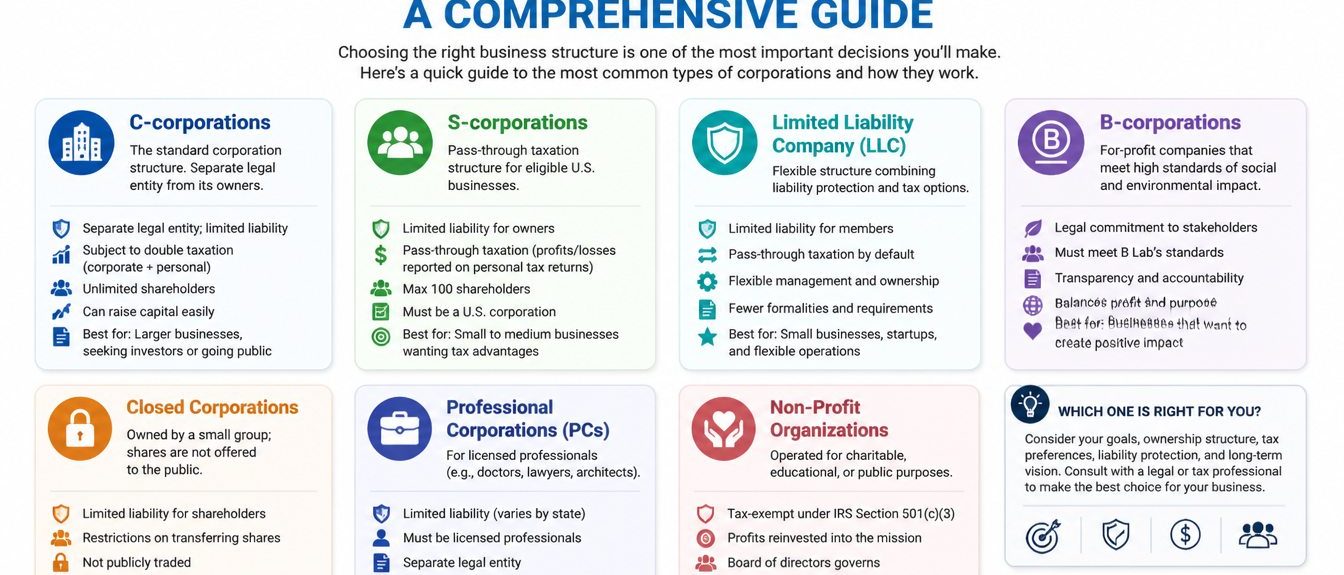 Types of Corporations
