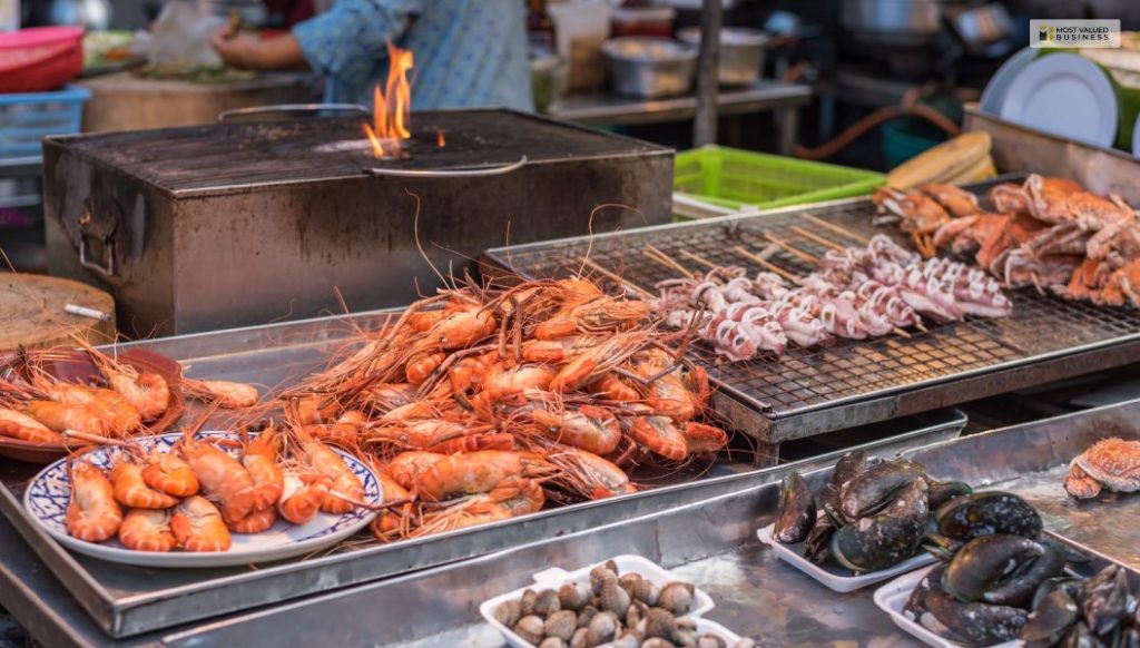 Freshly Caught Seafood Truck