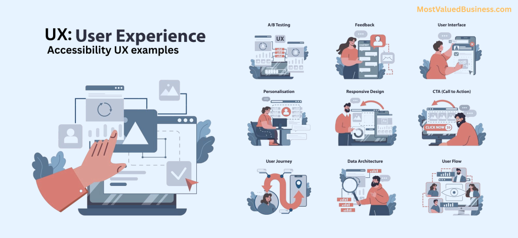 Accessibility UX examples