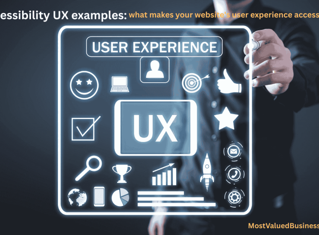 Accessibility UX examples